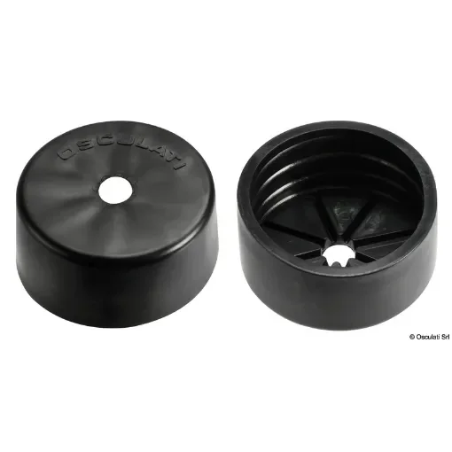 Osculati - End cap for tubes 16.104.41 black - 16.104.52 product image
