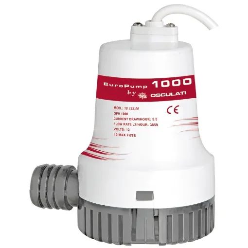 Osculati - Europump II submersible bilge pump 1000 24 V - 16.122.07 product image