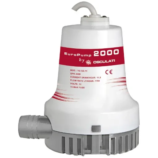 Osculati - Europump II submersible bilge pump 2000 12 V - 16.122.14 product image