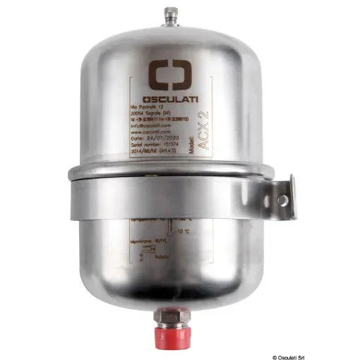Osculati - Accumulator tank f. fresh w. pump/water heater 2 l - 16.126.00 product image