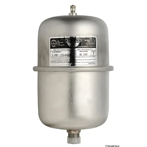 Osculati - Accumulator tank f. fresh w. pump/water heater 1 l - 16.126.01 product image