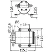 Osculati - Pumpe for oil, gasoil, viscous fluids 12 V - 16.190.60 product image