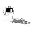Osculati - Rule tank aerator pump transom outlet - 16.203.01 product image
