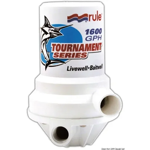 Osculati - Rule Dual Port centrifugal pump - 16.205.00 product image