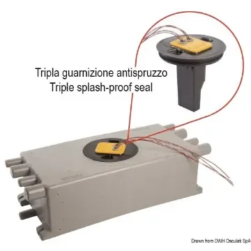 Osculati - WHALE grey water tank 20 w/IC sensor - 16.222.98 product image