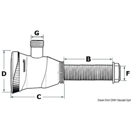 Osculati - Attwood pump for tank ventilation 38 l/min - 16.410.84 product image
