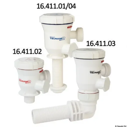 Osculati - ATTWOOD MK2 in-line pump 12V 50 l/min - 16.411.04 product image