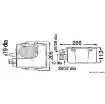 ATTWOOD grey water tank with automatic pump product image