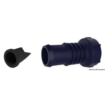 Osculati - Straight hose connector 1&amp;quot; - 1&amp;quot;1/8  w/non return valve - 16.491.93 product image