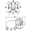 Osculati - Europump8 3-diaphragm fresh water pump 8 l/m 12 V - 16.509.12 product image