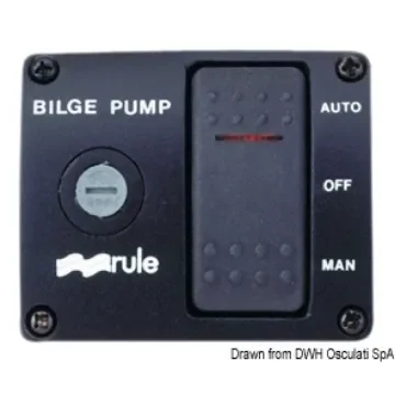 Osculati - Rule DeLux switch for bilge pumps 12 V - 16.600.12 product image