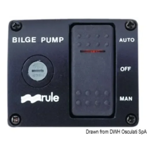 Osculati - Rule DeLux switch for bilge pumps 12 V - 16.600.12 product image