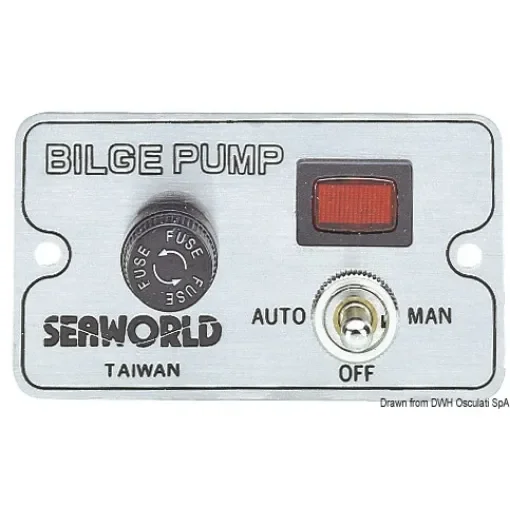 Manual panel switch for electric bilge pumps product image