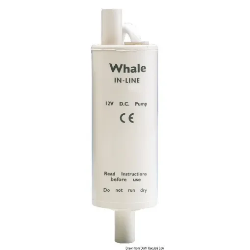 Osculati - Whale submersible pump 24 V 1.6 A in line - 16.921.43 product image