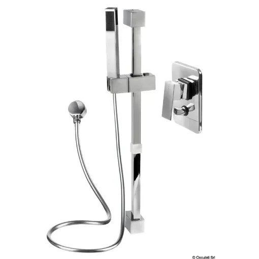 Osculati - Square shower rail (single-control rail) - 17.004.06 product image
