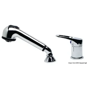 Osculati - Olivia single-control chromed mixer + removable chromed shower - 17.016.00 product image