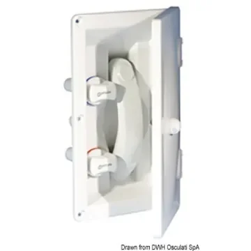 Osculati - Whale flush mount shower cold/hot water - 17.030.06 product image