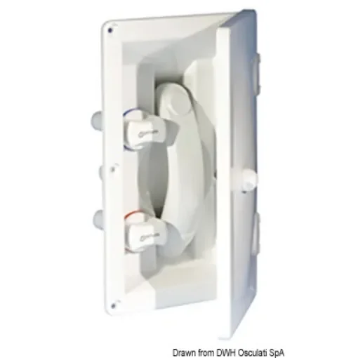 Osculati - Whale flush mount shower cold/hot water - 17.030.06 product image