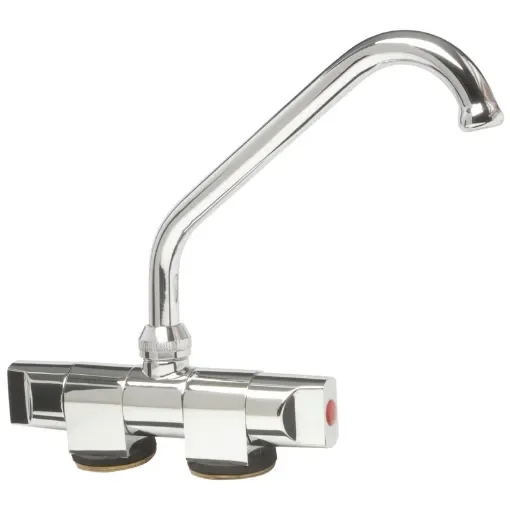 Osculati - Swivelling tap Slide series high cold/hot water - 17.047.02 product image