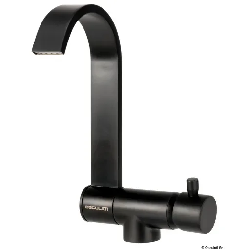 Osculati - Style black foldable hot/warm water mixer - 17.079.05 product image