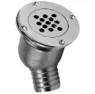 Osculati - 45&amp;#176; cockpit drain with check valve - 17.118.01 product image