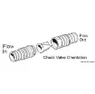 Osculati - Whale in-line check valve 25/38 mm - 17.121.50 product image