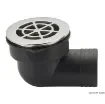 Osculati - 90&amp;#176; cockpit drain with w/check valve &amp;#248; 1.5&amp;quot; - 17.126.01 product image