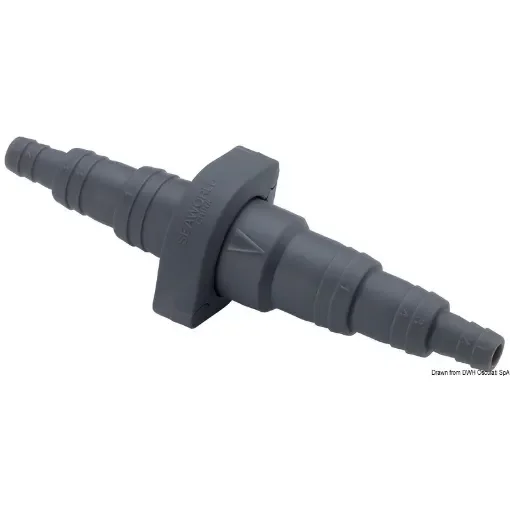 Multiple hose connector with check valve product image