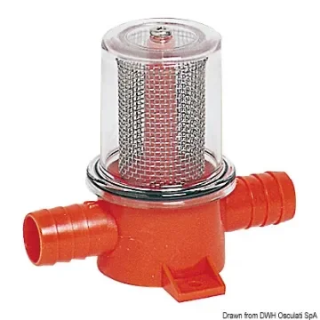 Osculati - Flush mount filter 1/2&amp;quot; - 17.179.12 product image