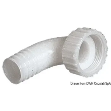 Osculati - 90&amp;#176; female hose adaptor 3/4&amp;quot; x 16 mm - 17.235.01 product image
