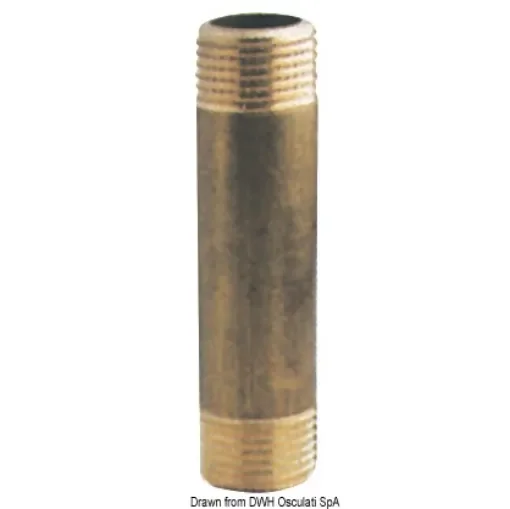 Osculati - Brass extension sleeve 1&amp;quot; x 100 mm - 17.276.26 product image