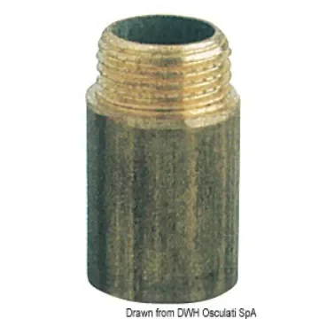 Brass extension male/female product image