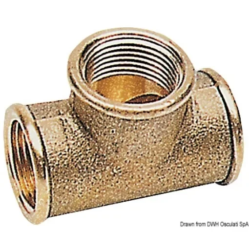Brass "T" connectors product image