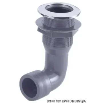 Osculati - Nylon seacock 90&amp;#176; - 1/2&amp;quot; - 17.322.52 product image