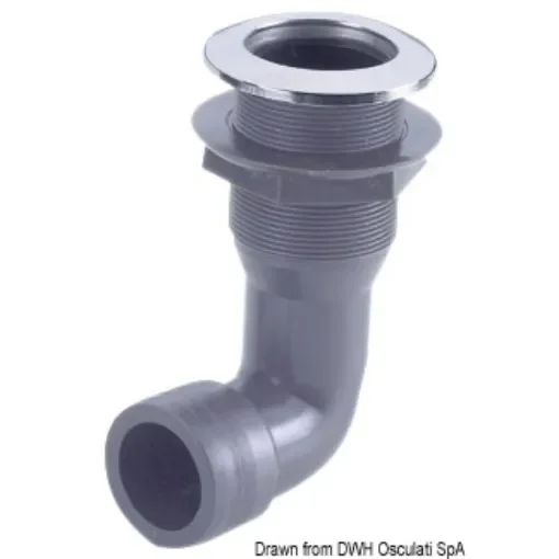 Osculati - Nylon seacock 90&amp;#176; - 1/2&amp;quot; - 17.322.52 product image