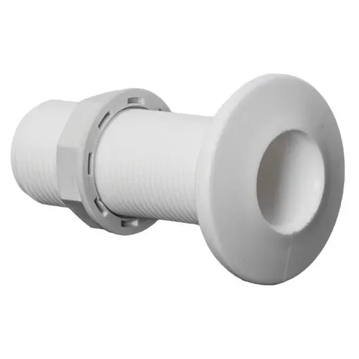Osculati - Threaded seacock white plastic 1&amp;quot; - 17.394.03 product image