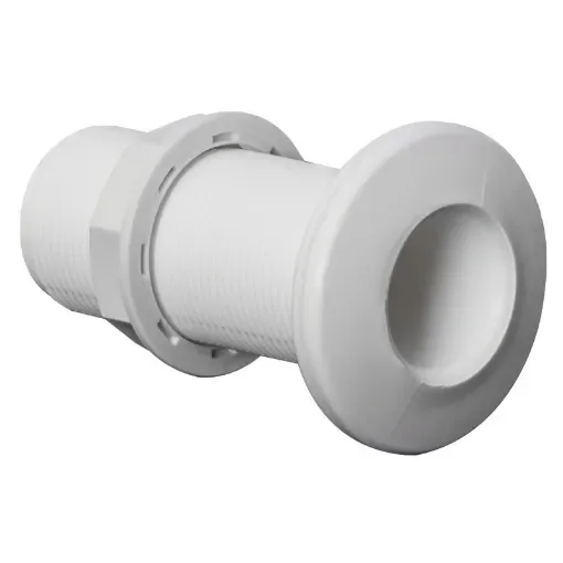 Osculati - Threaded seacock white plastic 1&amp;quot;1/4 - 17.394.05 product image