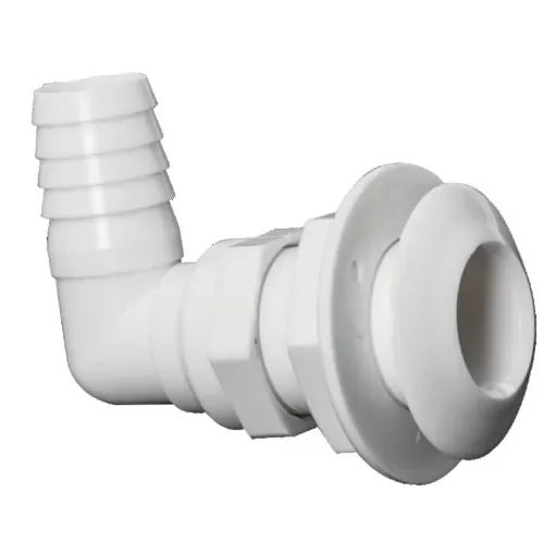 Osculati - 90&amp;#176; seacock white plastic 1&amp;quot; x 19 mm - 17.395.01 product image