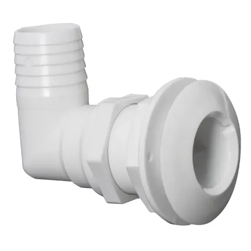 Osculati - 90&amp;#176; seacock white plastic 1&amp;quot;1/2 x 38 mm - 17.395.20 product image