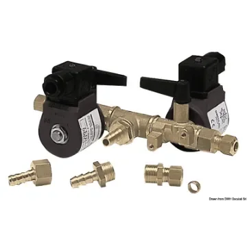 Osculati - Double electro-valve - 17.406.00 product image