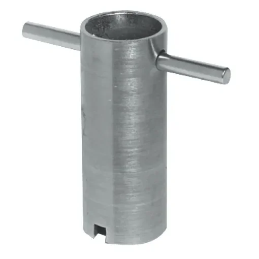 Galvanized steel tool for quick mounting of brass or stainless steel skin fittings product image