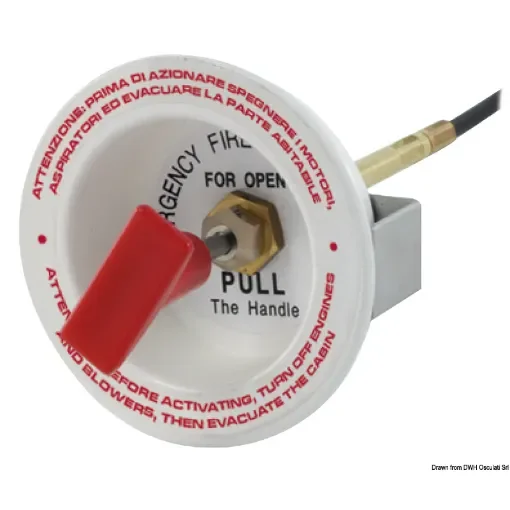 Osculati - Flush mount compartment FIRE EXTINGUISHER - 17.450.96 product image