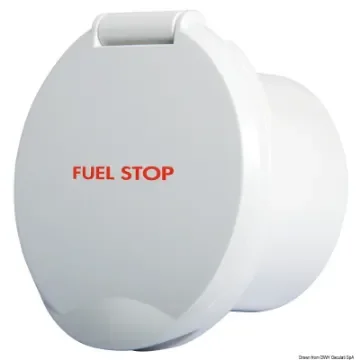 Osculati - ClassicEvo white ABS compart w/FUEL STOP wording - 17.452.56 product image