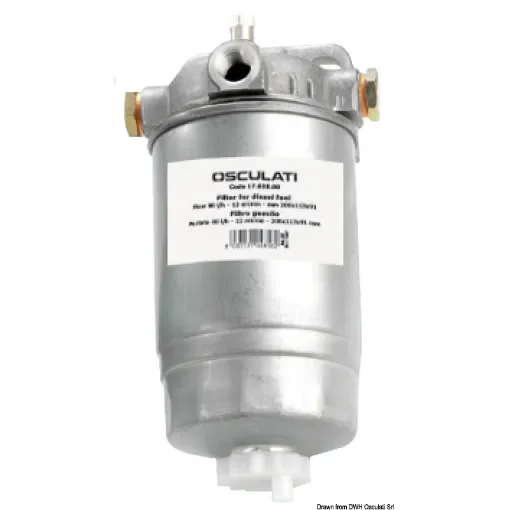 Osculati - 12-micron paper filter for diesel fuel - 17.638.00 product image