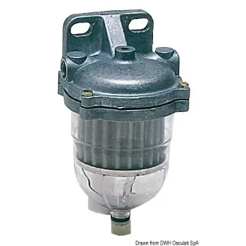 Osculati - Purifying filter for diesel fuel with clear tray - 17.639.00 product image
