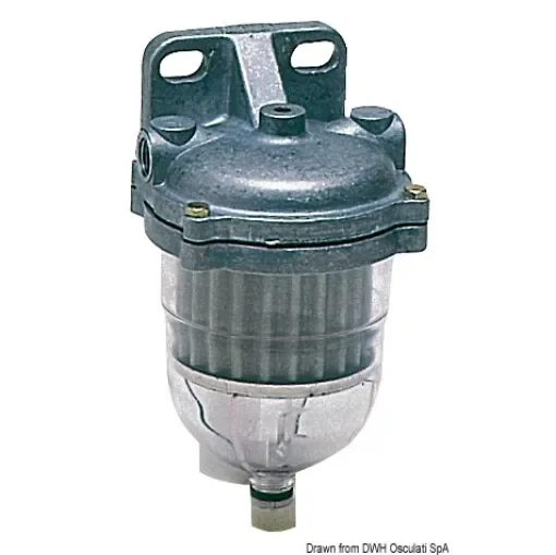 Osculati - Purifying filter for diesel fuel with clear tray - 17.639.00 product image