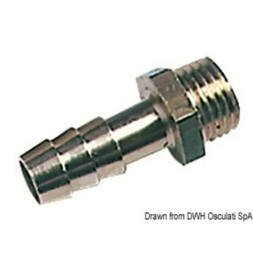 Osculati - Hose fitting w/hose adaptor 10 mm - 17.660.03 product image