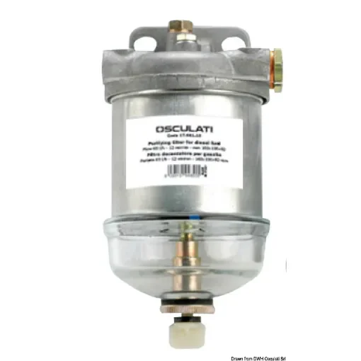 Osculati - Purifying filter for diesel fuel, made of die-cast aluminium - 17.661.15 product image