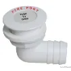Osculati - Fire Port 90&amp;#176; w/hose ad.38mm - 17.681.01 product image