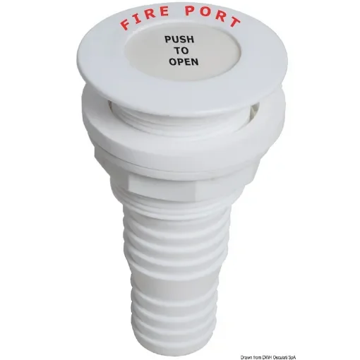 Osculati - Fire Port str.w/hos.ad.32/38mm - 17.681.02 product image